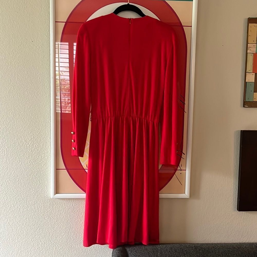 VTG Women’s Drape collar dress - Picture 6 of 7